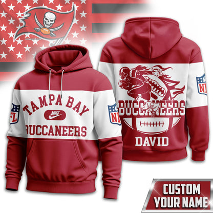 Tampa Bay Buccaneers | Premium Touchdown Spirit Personalized Hoodie TD