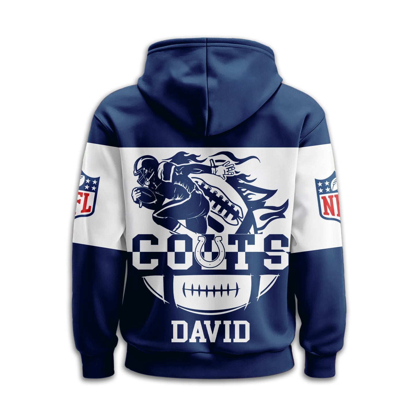 Indianapolis Colts | Premium Touchdown Spirit Personalized Hoodie TD