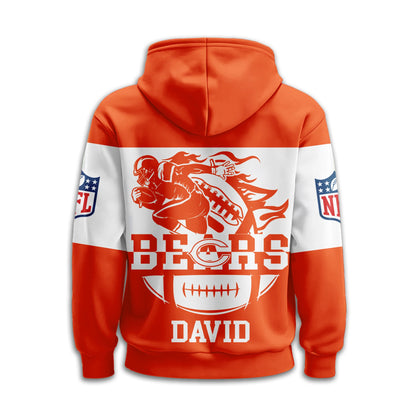 Chicago Bears | Premium Touchdown Spirit Personalized Hoodie TD