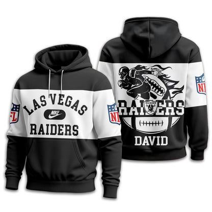 Las Vegas Raiders | Premium Touchdown Spirit Personalized Hoodie TD