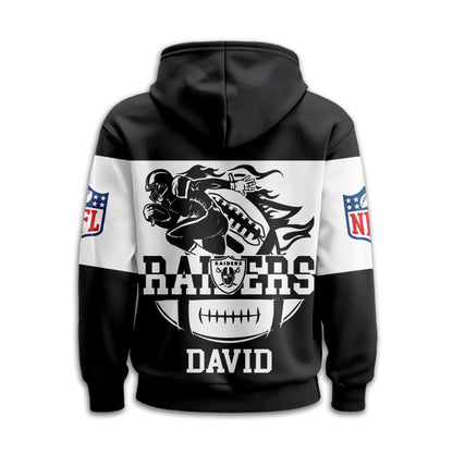 Las Vegas Raiders | Premium Touchdown Spirit Personalized Hoodie TD