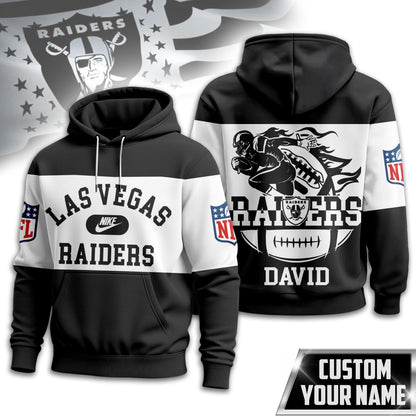 Las Vegas Raiders | Premium Touchdown Spirit Personalized Hoodie TD