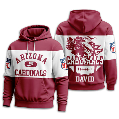 Arizona Cardinals | Premium Touchdown Spirit Personalized Hoodie TD