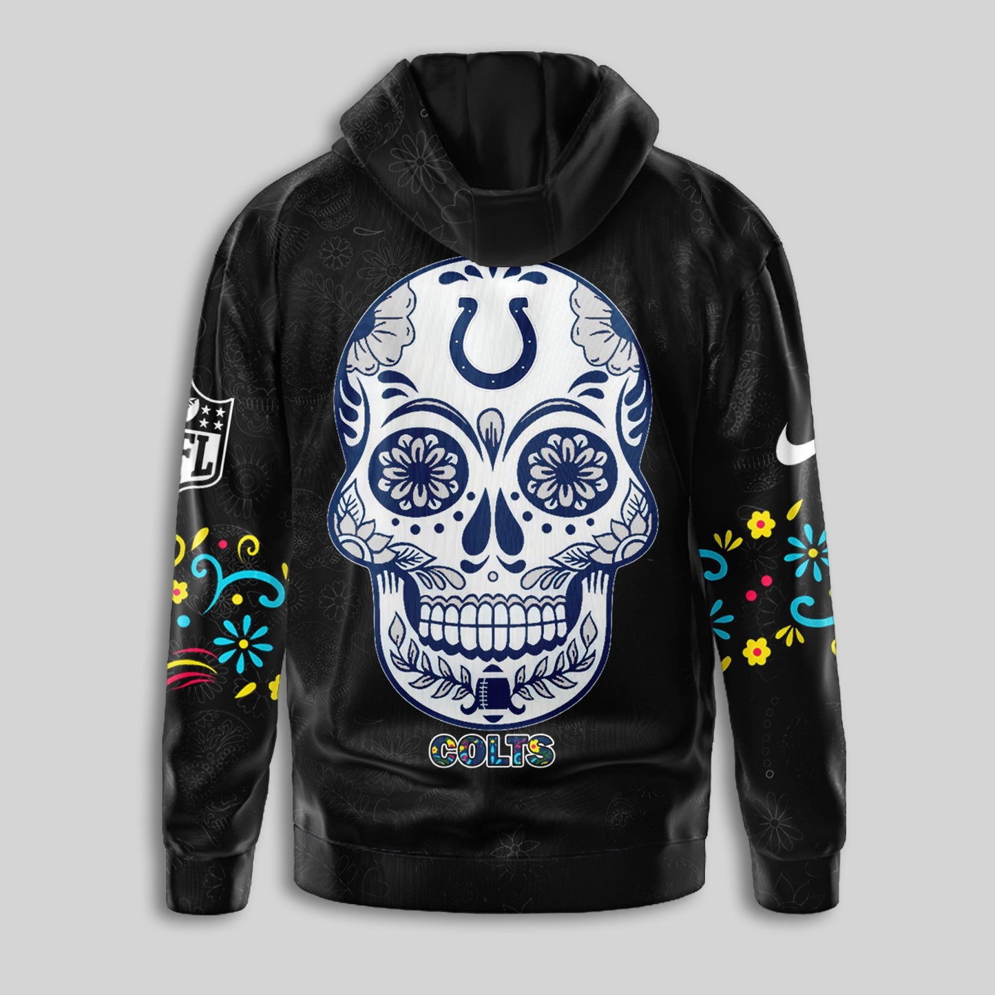 Indianapolis Colts | Premium Dia de los Muertos Limited Editions Hoodie MM