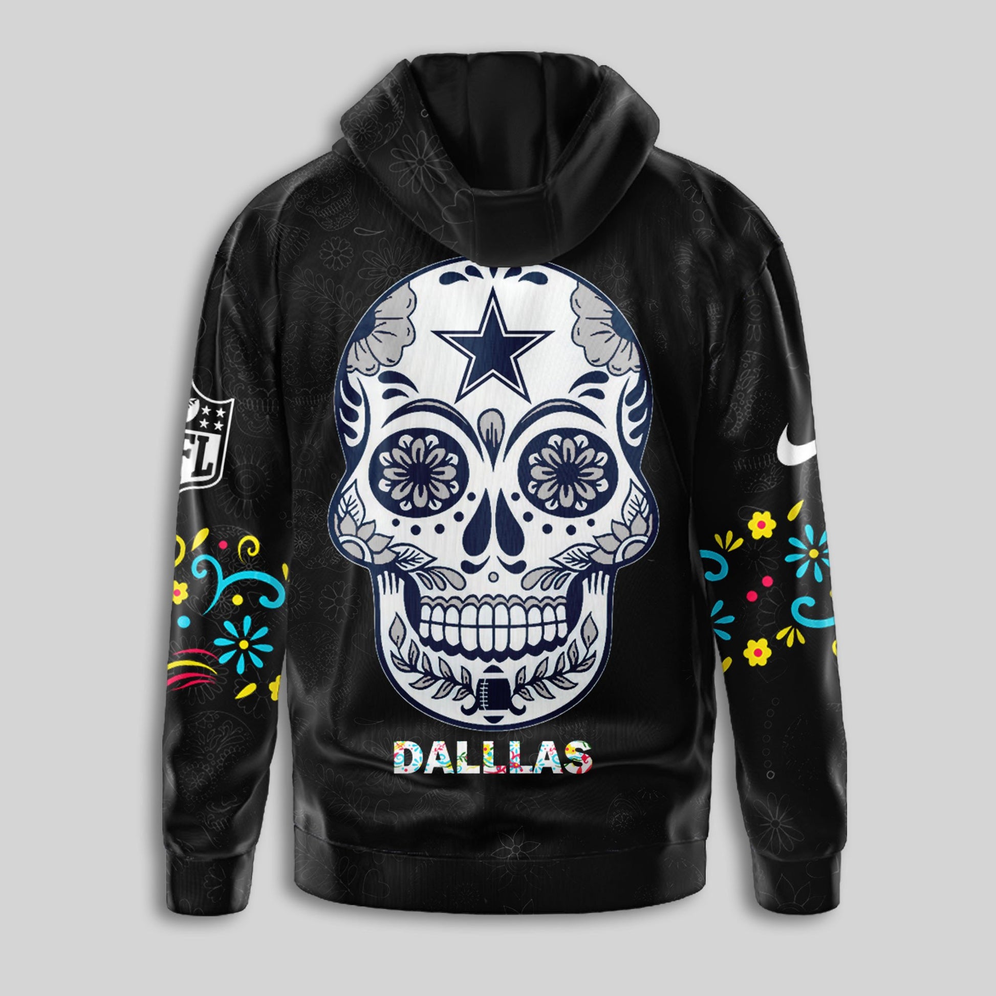 Dallas Cowboys | Premium Dia de los Muertos Limited Editions Hoodie MM