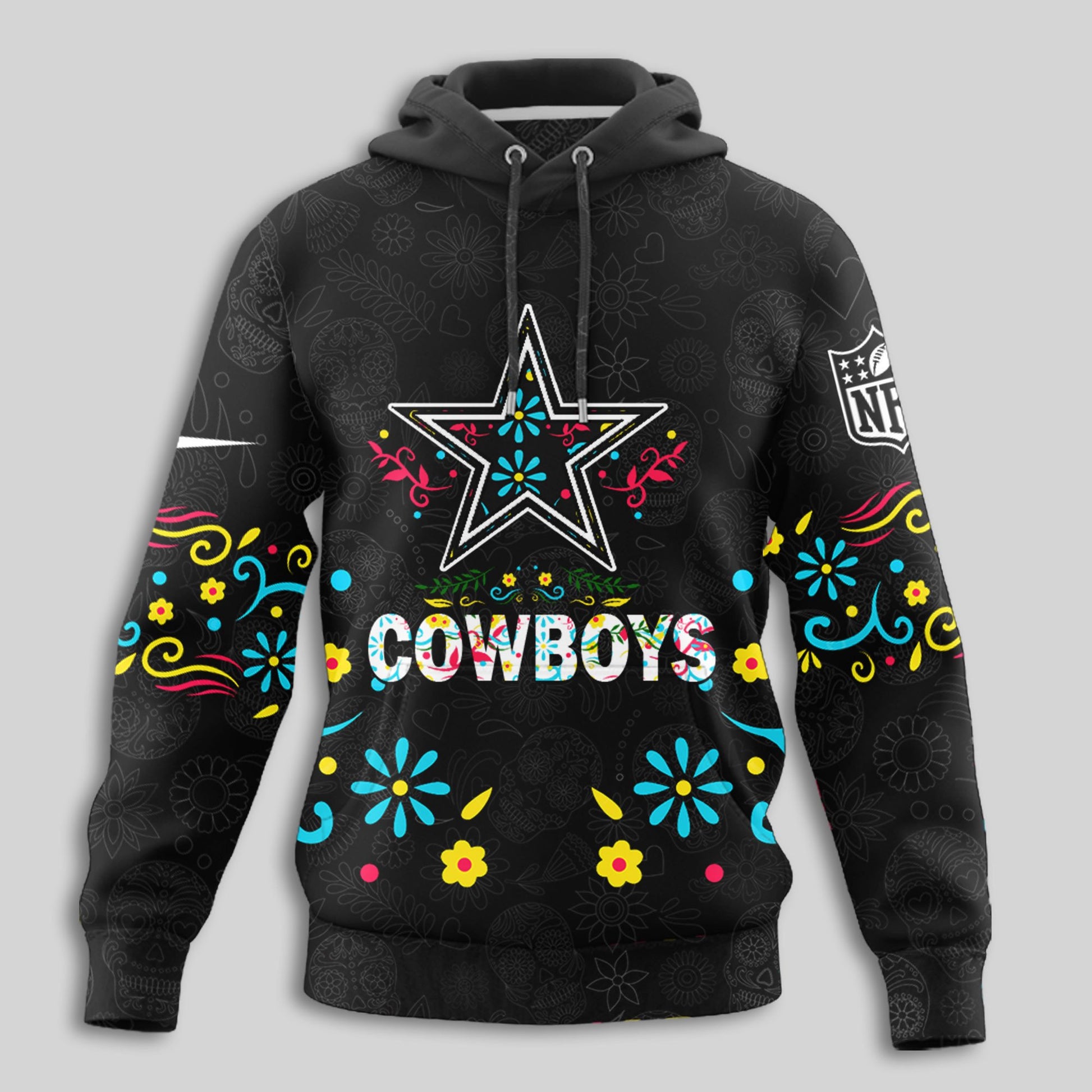 Dallas Cowboys | Premium Dia de los Muertos Limited Editions Hoodie MM