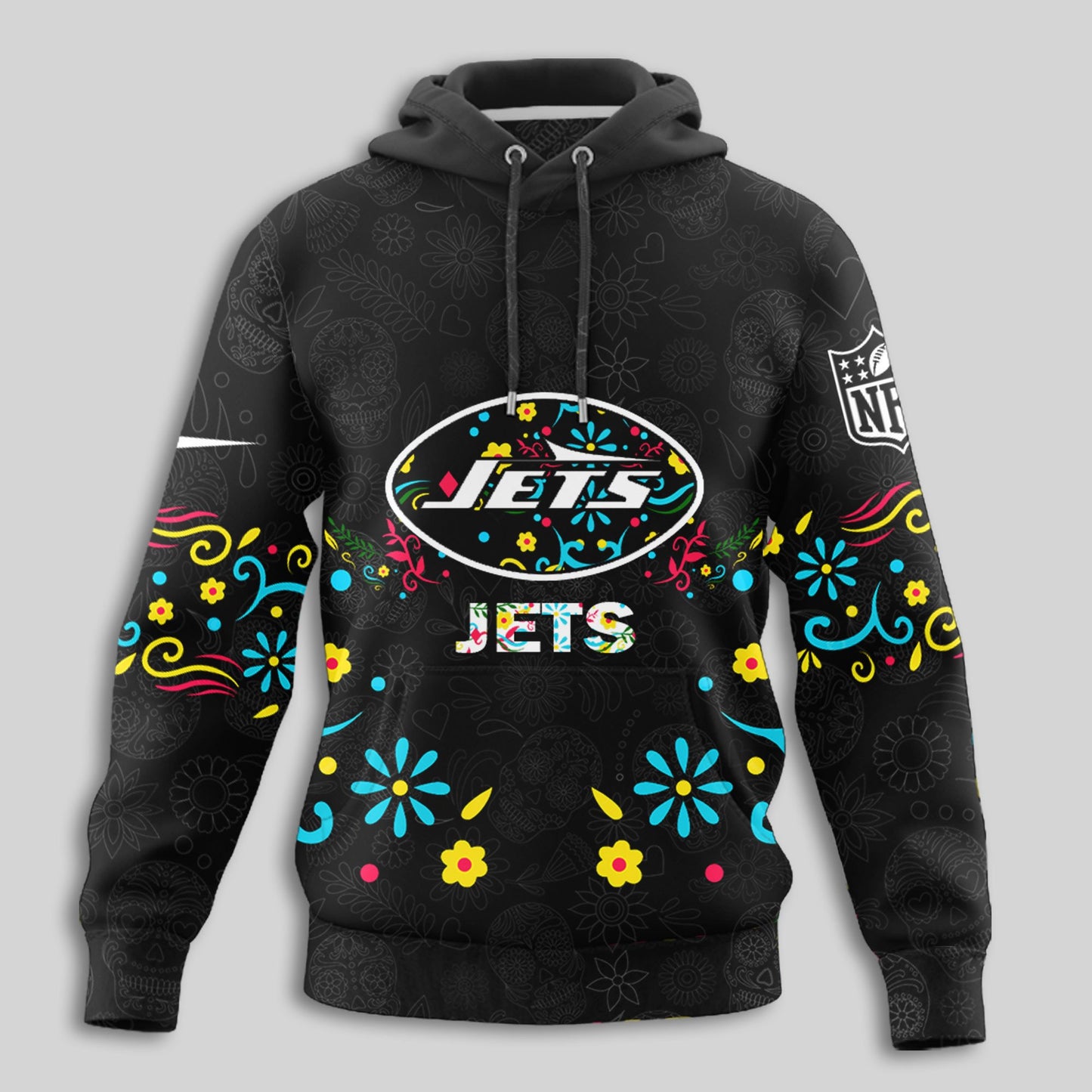 New York Jets | Premium Dia de los Muertos Limited Editions Hoodie MM