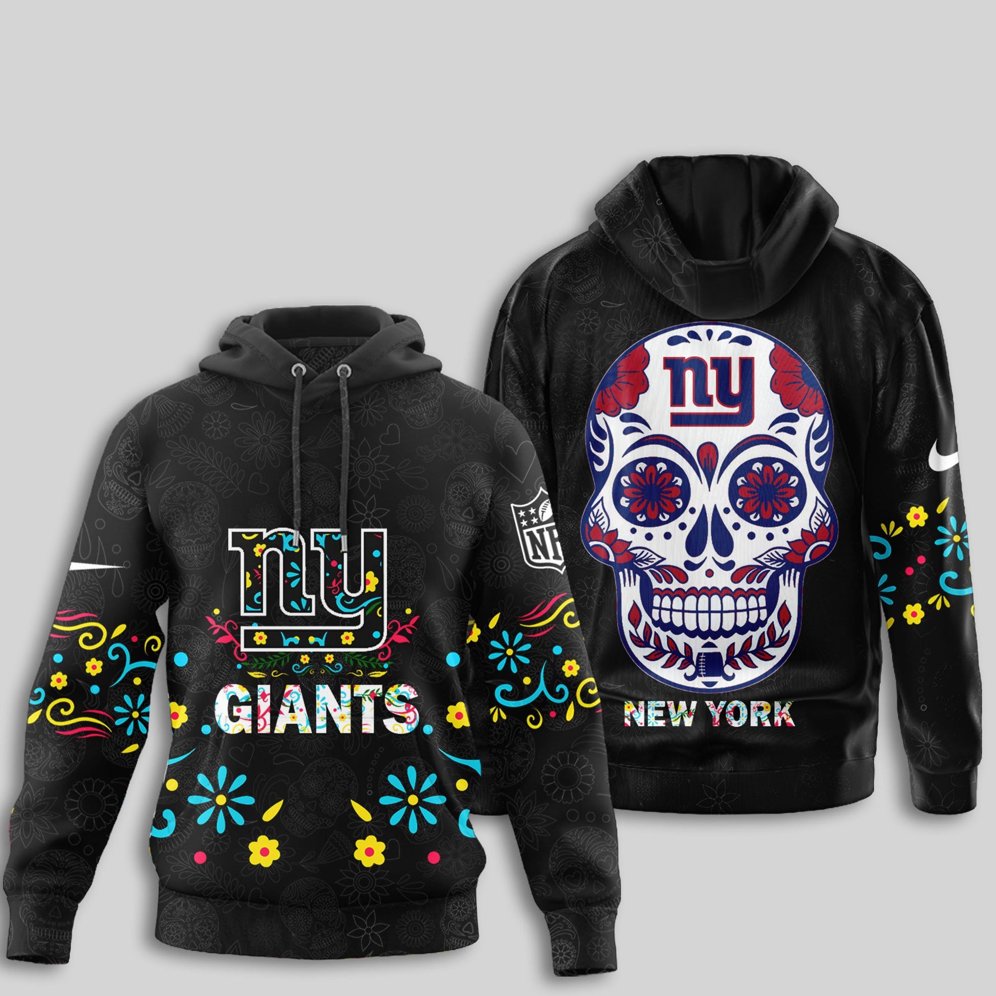 New York Giants | Premium Dia de los Muertos Limited Editions Hoodie MM