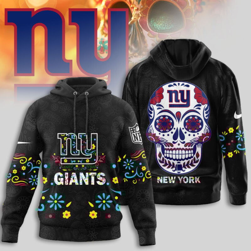 New York Giants | Premium Dia de los Muertos Limited Editions Hoodie MM