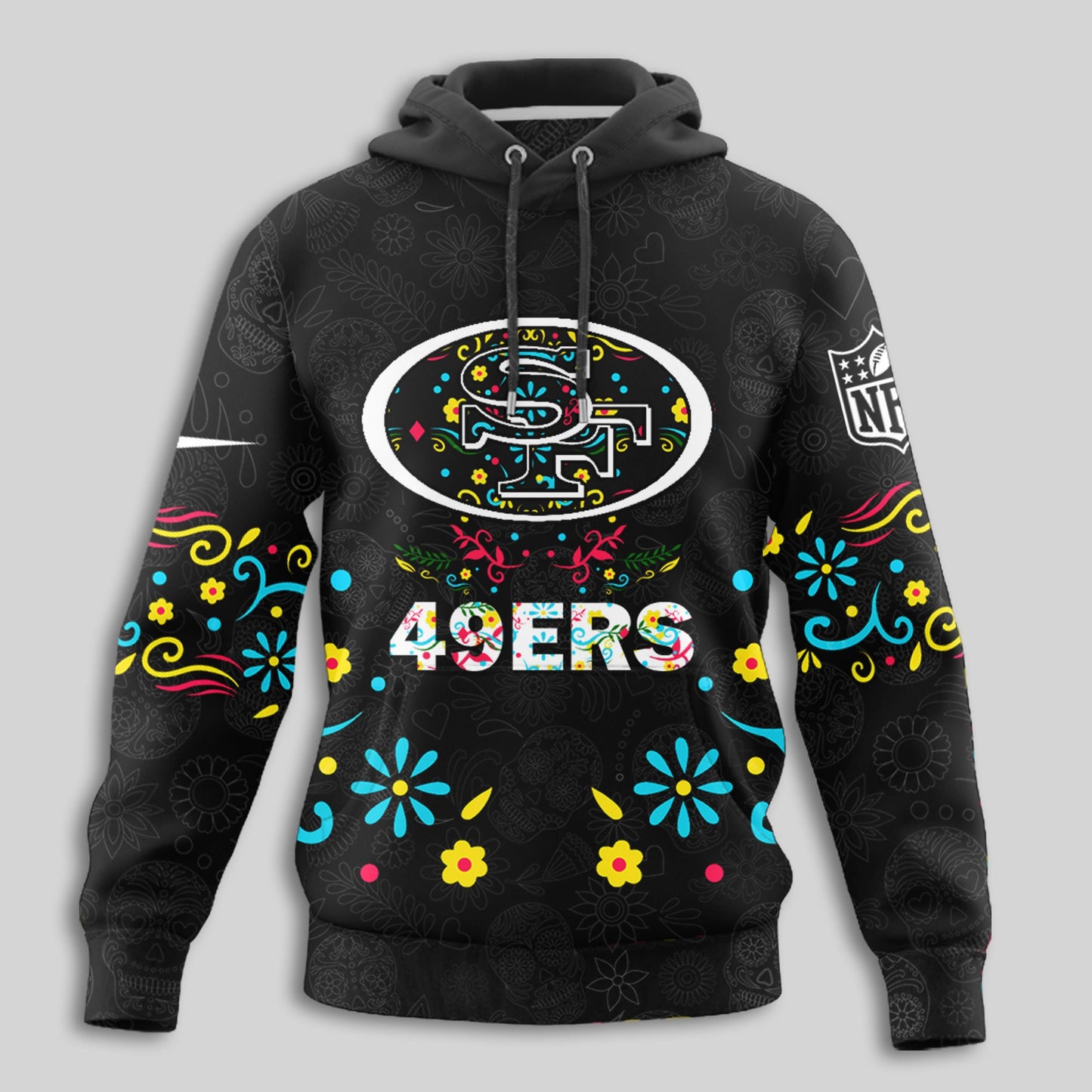 San Francisco 49ers | Premium Dia de los Muertos Limited Editions Hoodie MM