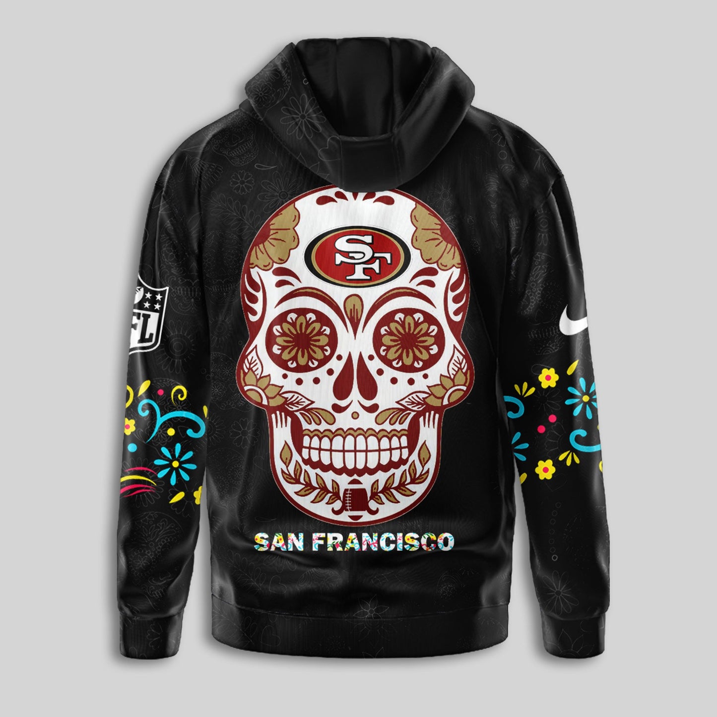San Francisco 49ers | Premium Dia de los Muertos Limited Editions Hoodie MM