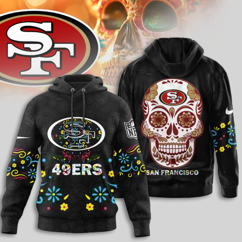 San Francisco 49ers | Premium Dia de los Muertos Limited Editions Hoodie MM
