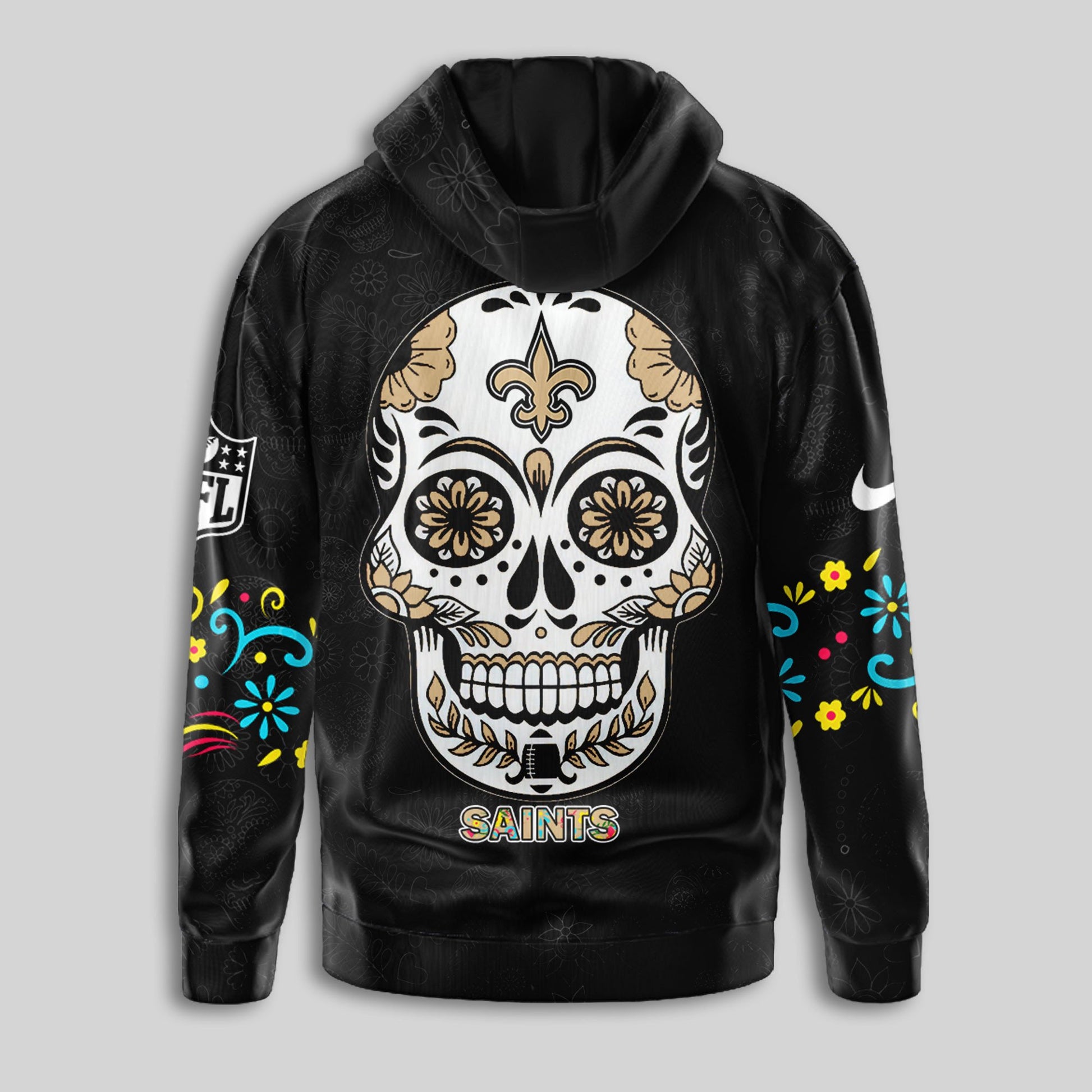 New Orleans Saints | Premium Dia de los Muertos Limited Editions Hoodie MM