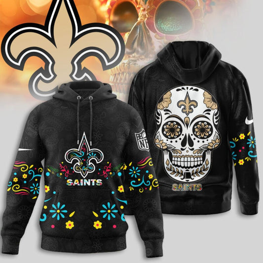 New Orleans Saints | Premium Dia de los Muertos Limited Editions Hoodie MM