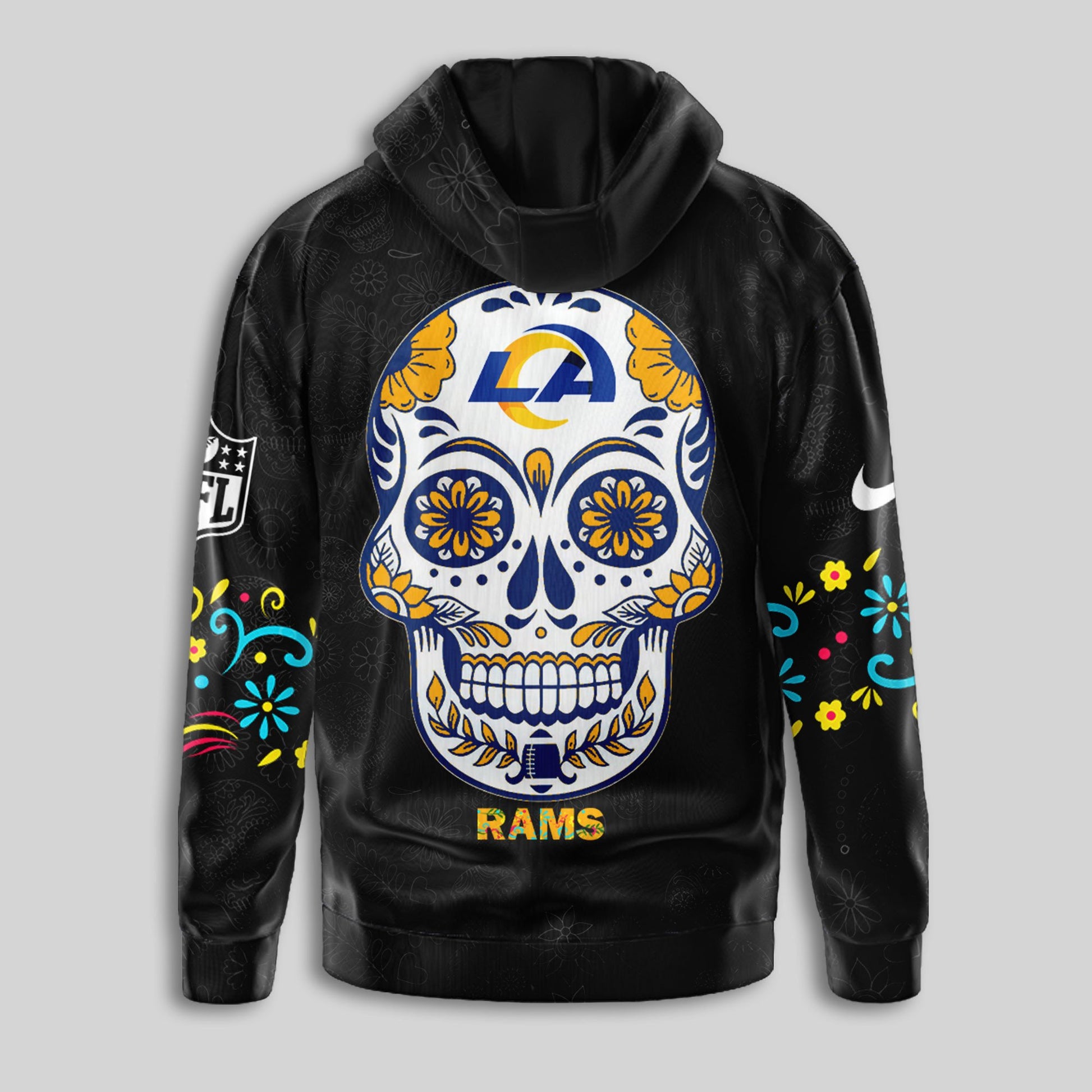 Los Angeles Rams | Premium Dia de los Muertos Limited Editions Hoodie MM