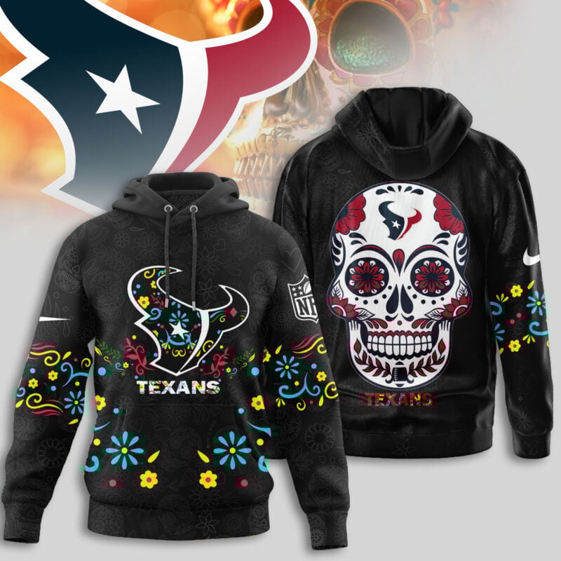 Houston Texans | Premium Dia de los Muertos Limited Editions Hoodie MM
