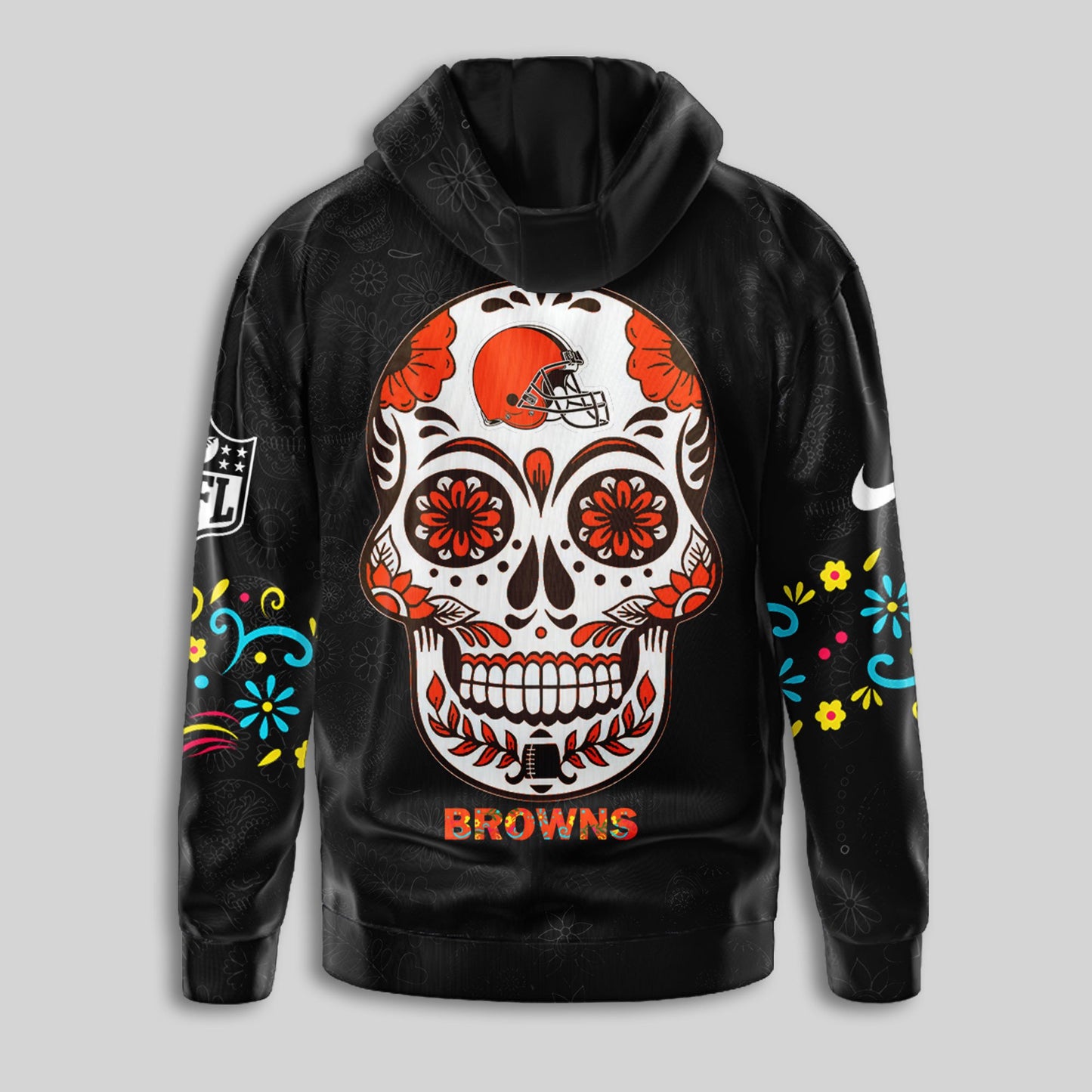 Cleveland Browns | Premium Dia de los Muertos Limited Editions Hoodie MM