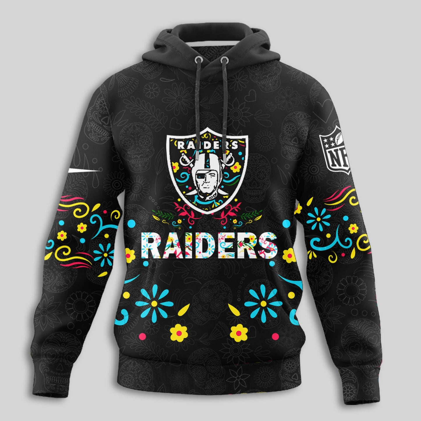 Las Vegas Raiders | Premium Dia de los Muertos Limited Editions Hoodie MM