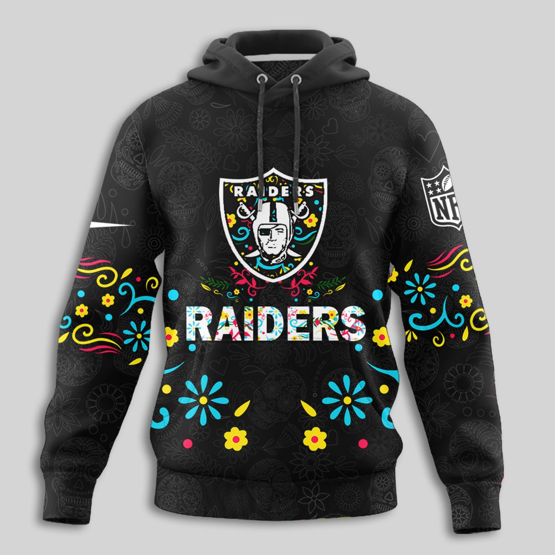 Las Vegas Raiders | Premium Dia de los Muertos Limited Editions Hoodie MM