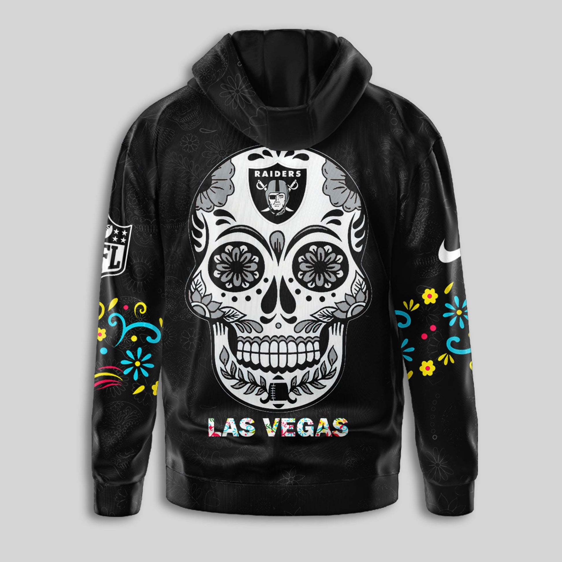 Las Vegas Raiders | Premium Dia de los Muertos Limited Editions Hoodie MM