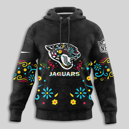 Jacksonville Jaguars | Premium Dia de los Muertos Limited Editions Hoodie MM