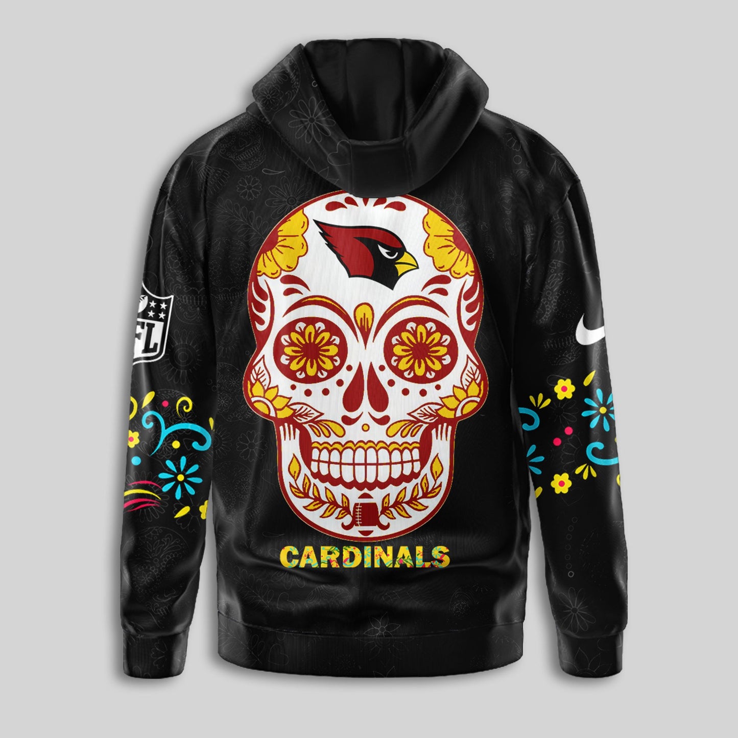 Arizona Cardinals | Premium Dia de los Muertos Limited Editions Hoodie MM