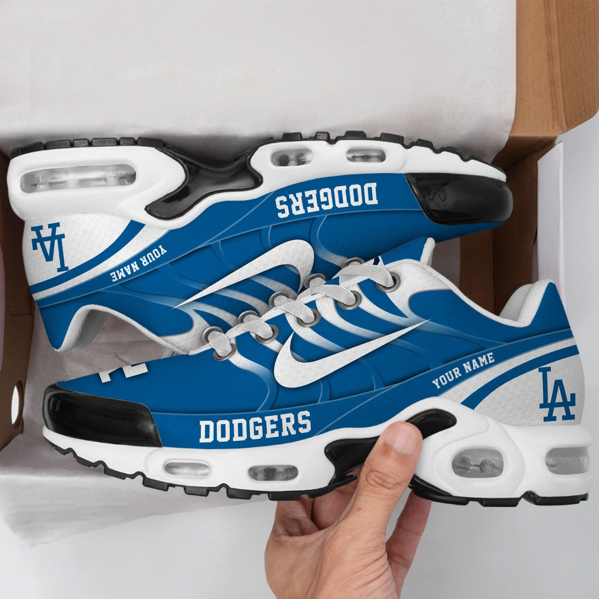 Los Angeles Dodgers | Personalized Air Max Shoes TD 300525