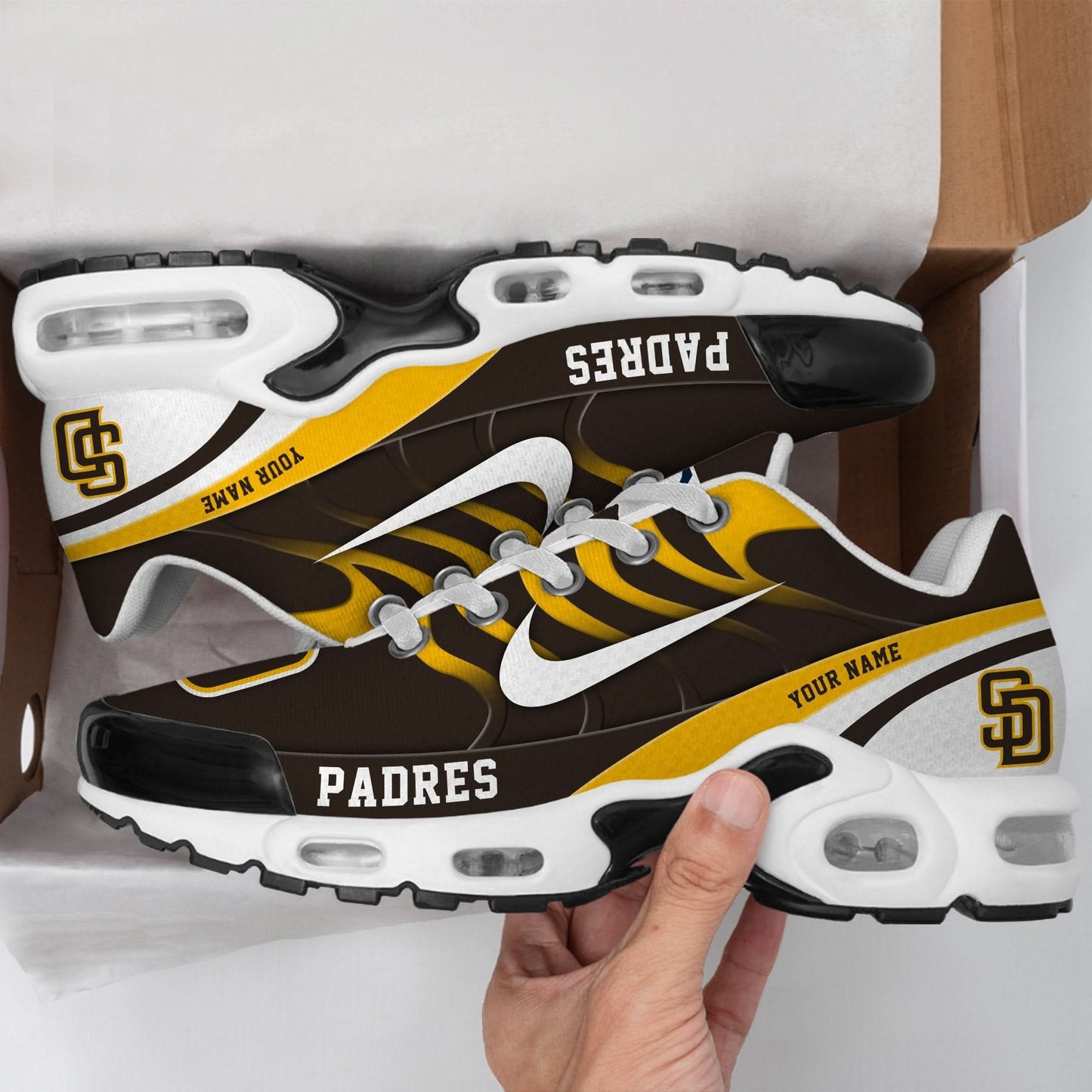 San Diego Padres | Personalized Air Max Shoes TD 300525