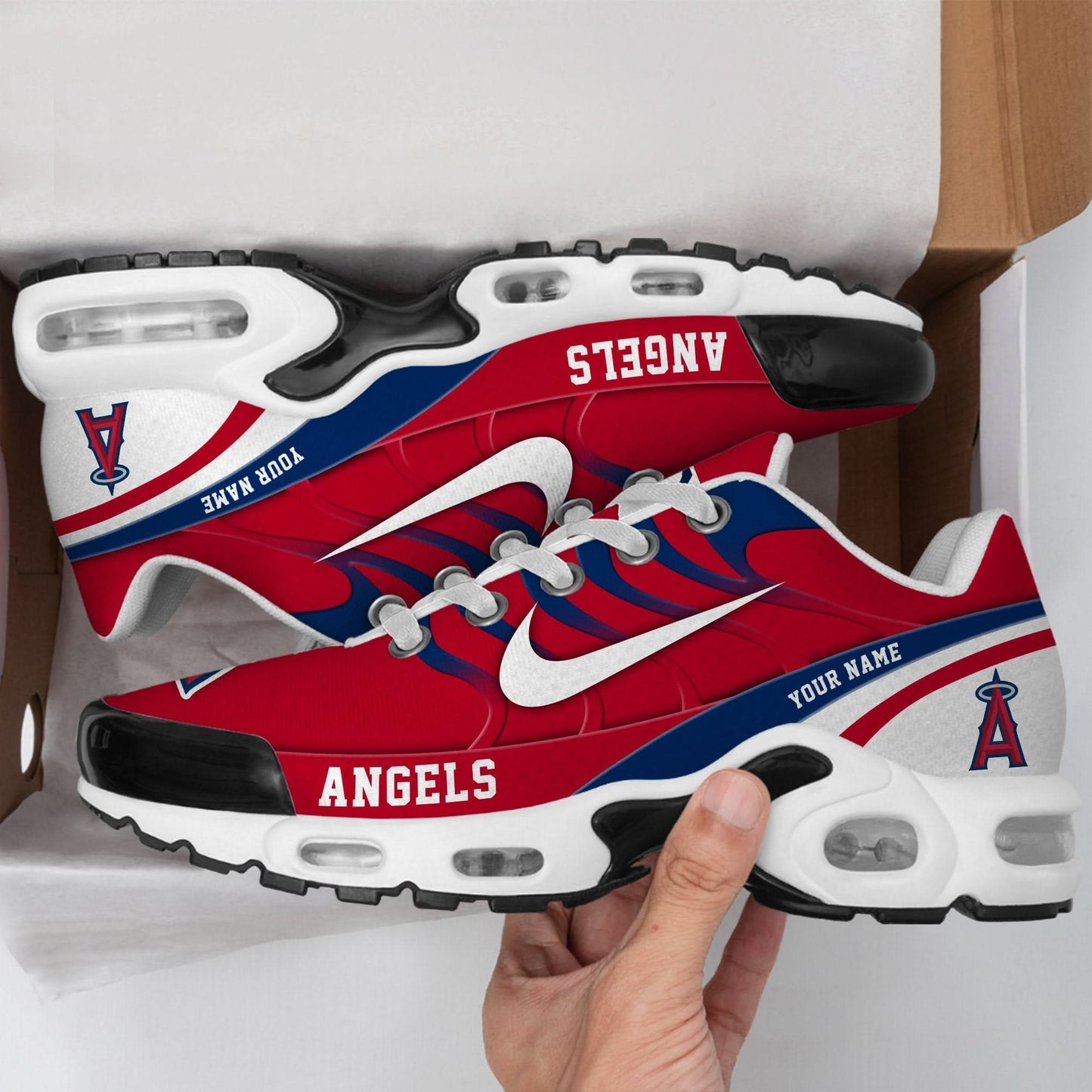 Los Angeles Angels | Personalized Air Max Shoes TD 300525