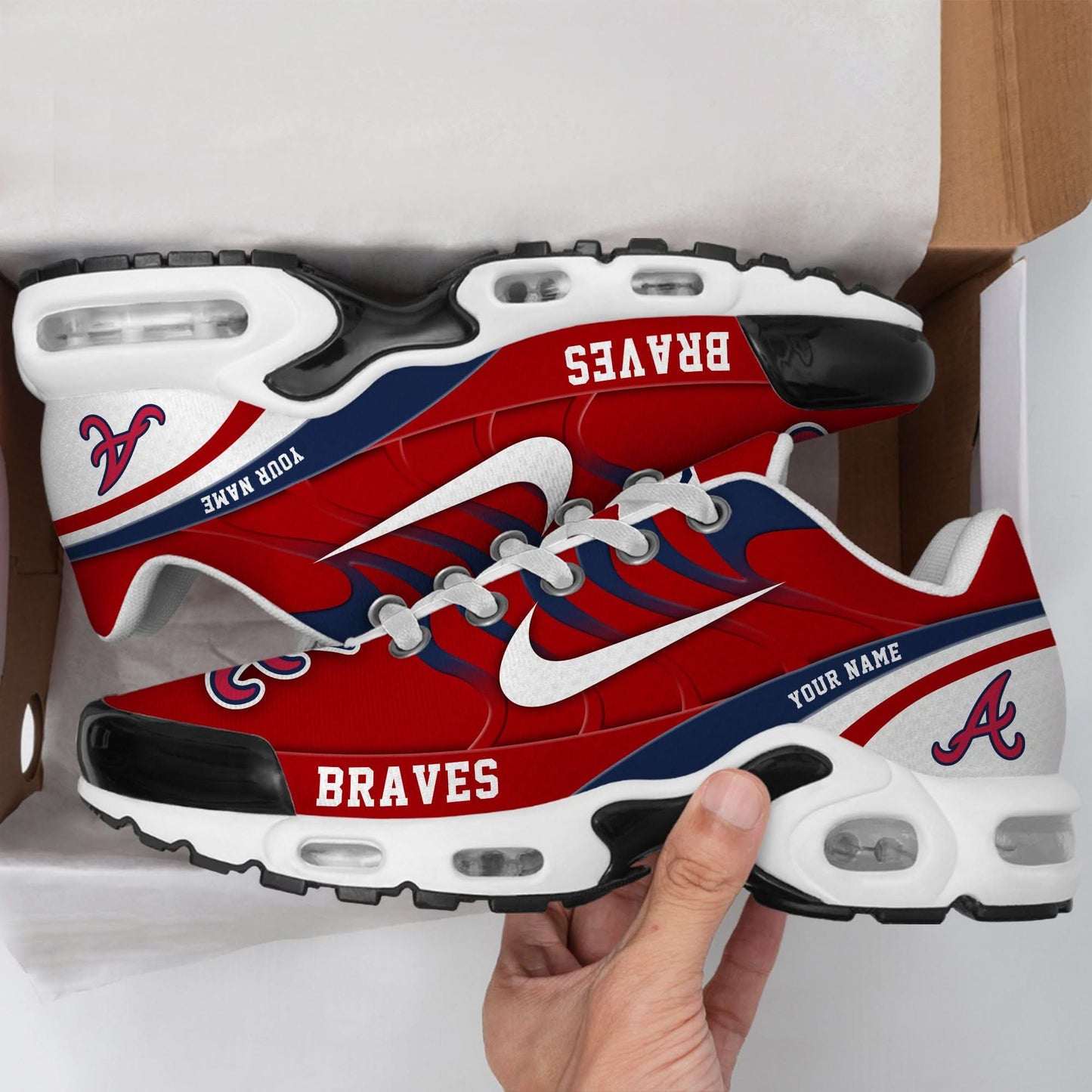 Atlanta Braves | Personalized Air Max Shoes TD 300525
