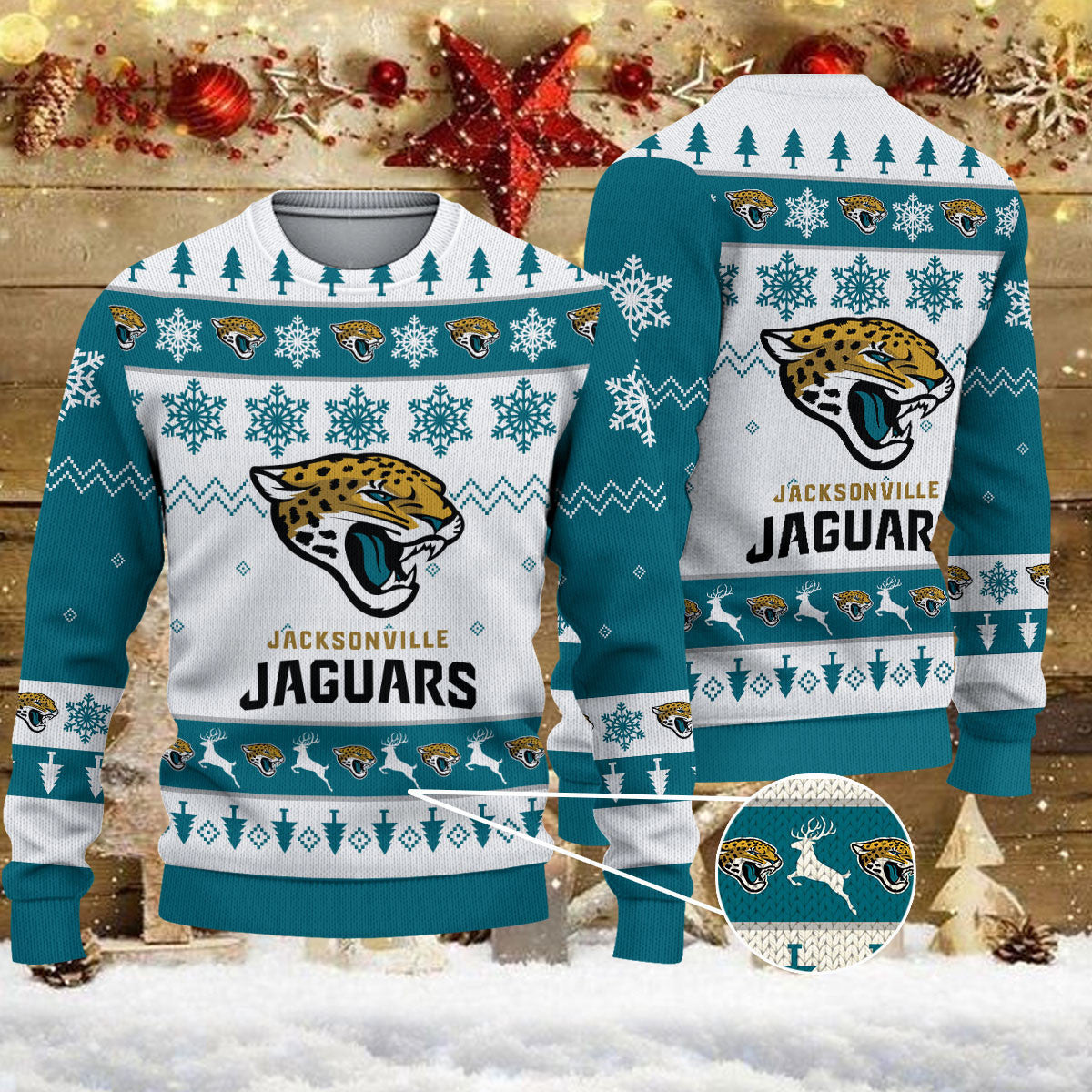 Jacksonville Jaguars Ugly Sweater - Christmas Gift 1015