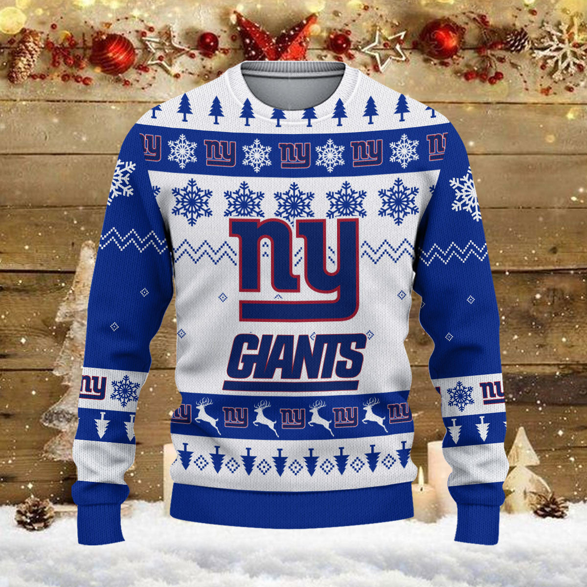 New York Giants Ugly Sweater - Christmas Gift 1023