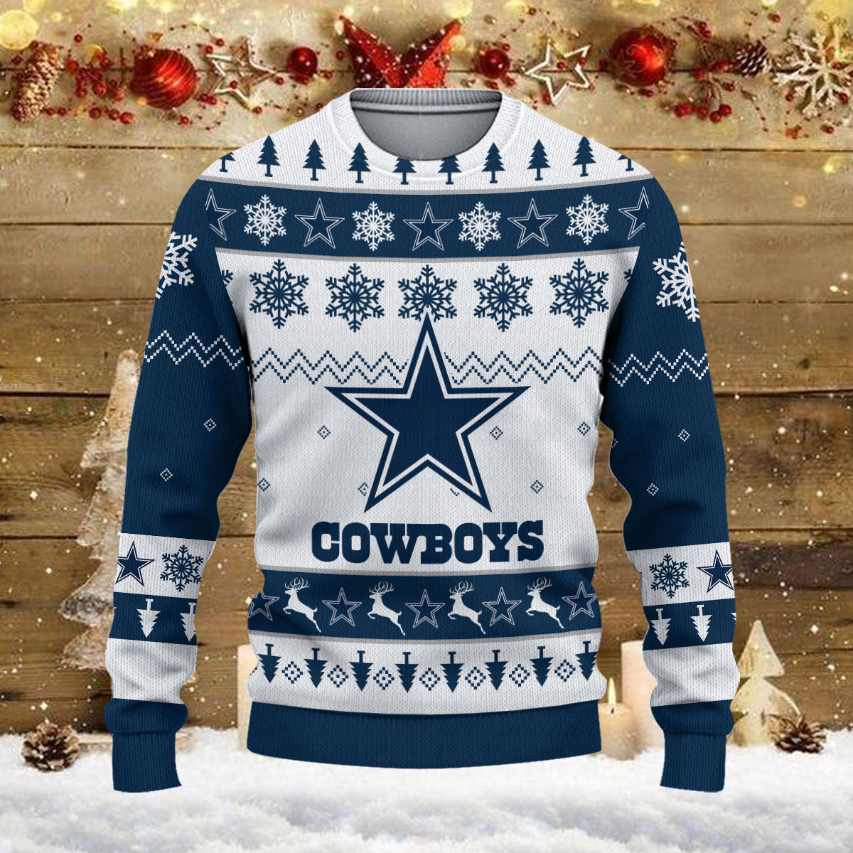 Dallas Cowboys Ugly Sweater - Christmas Gift 1009