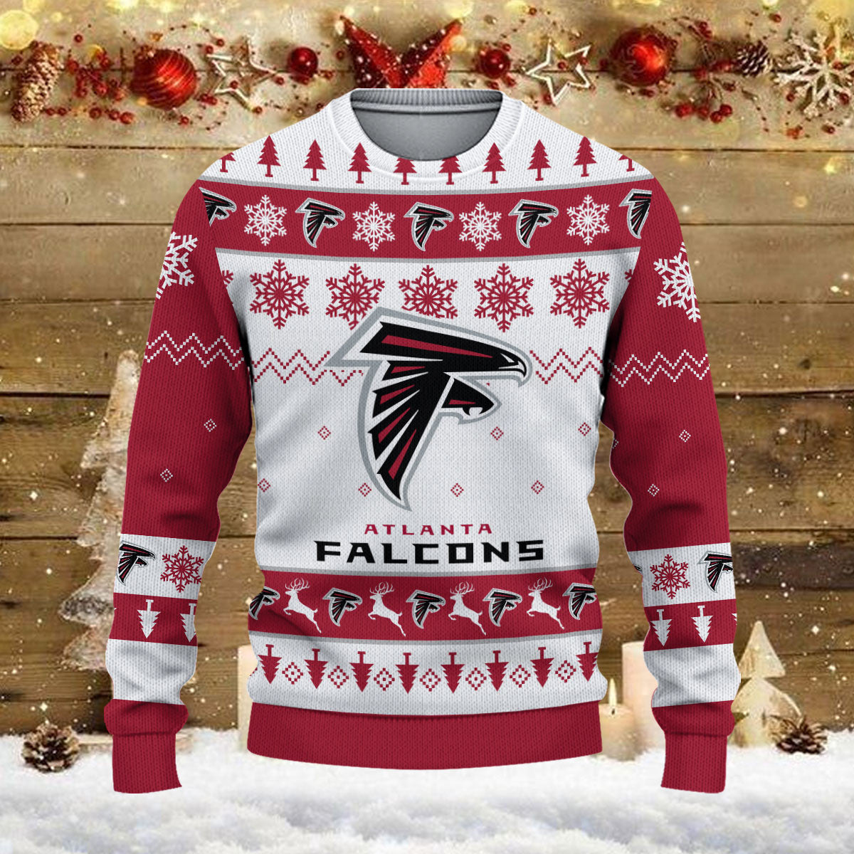 Atlanta Falcons Ugly Sweater - Christmas Gift 1002
