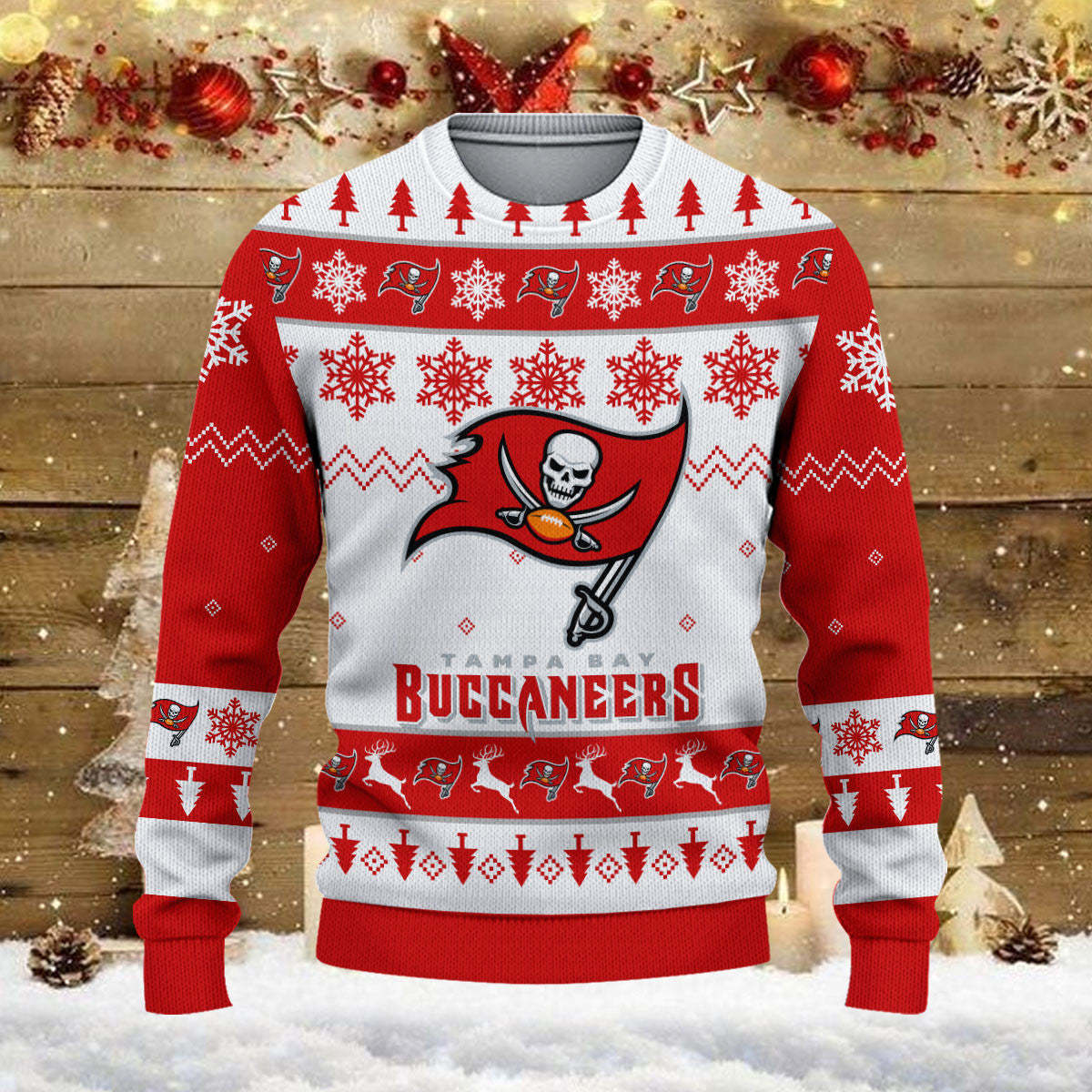 Tampa Bay Buccaneers Ugly Sweater - Christmas Gift 1030