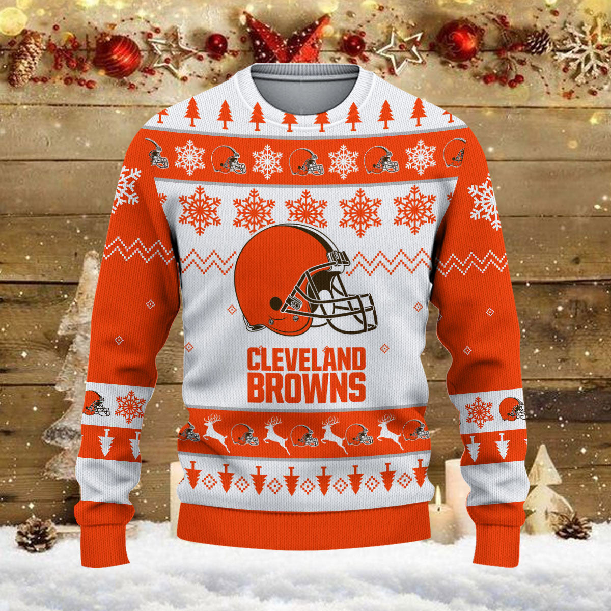 Cleveland Browns Ugly Sweater - Christmas Gift 1008