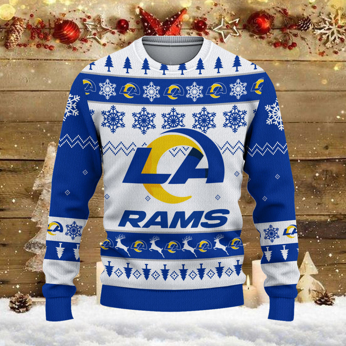 Los Angeles Rams Ugly Sweater - Christmas Gift 1018