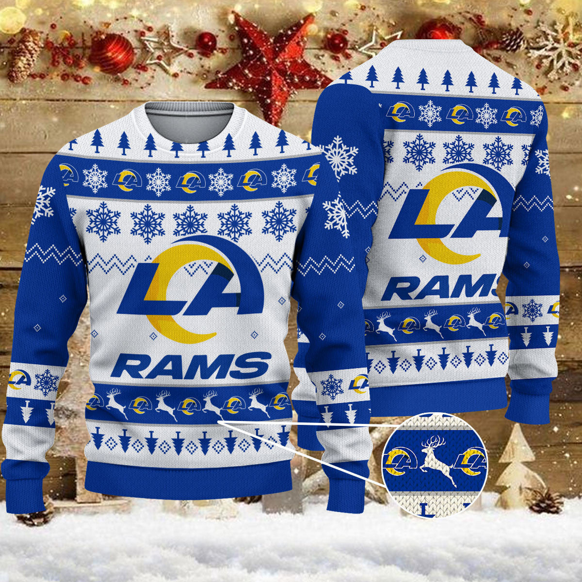 Los Angeles Rams Ugly Sweater - Christmas Gift 1018