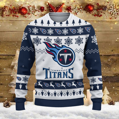 Tennessee Titans Ugly Sweater - Christmas Gift 1031