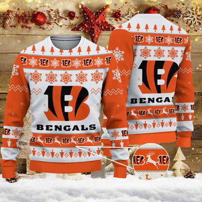 Cincinnati Bengals Ugly Sweater - Christmas Gift 1007