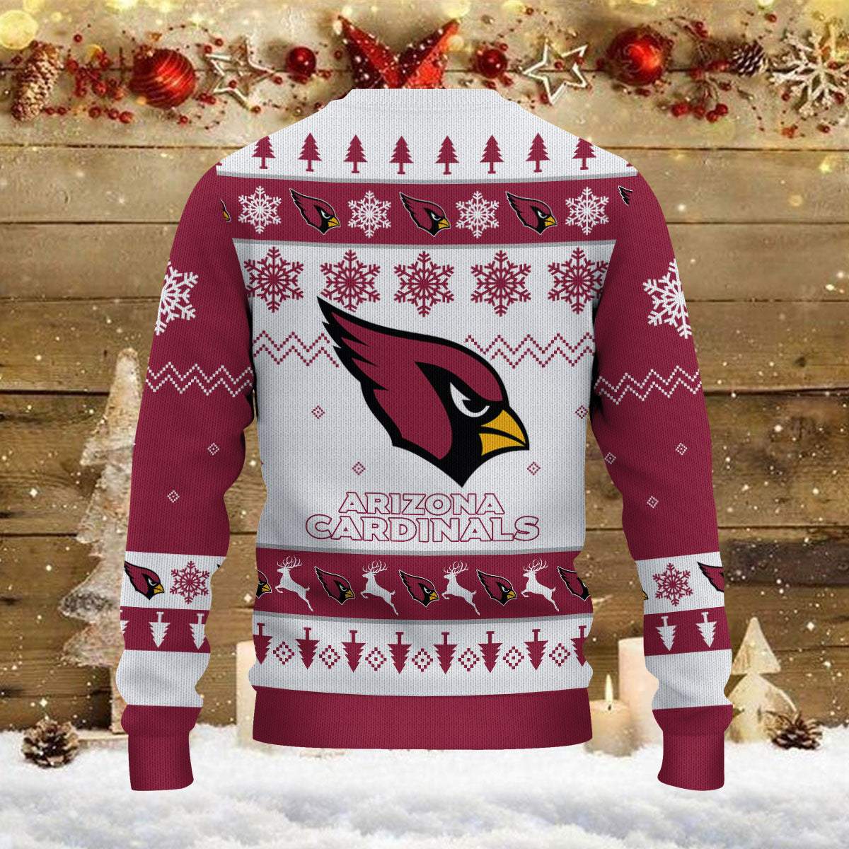 Arizona Cardinals Ugly Sweater - Christmas Gift 1001