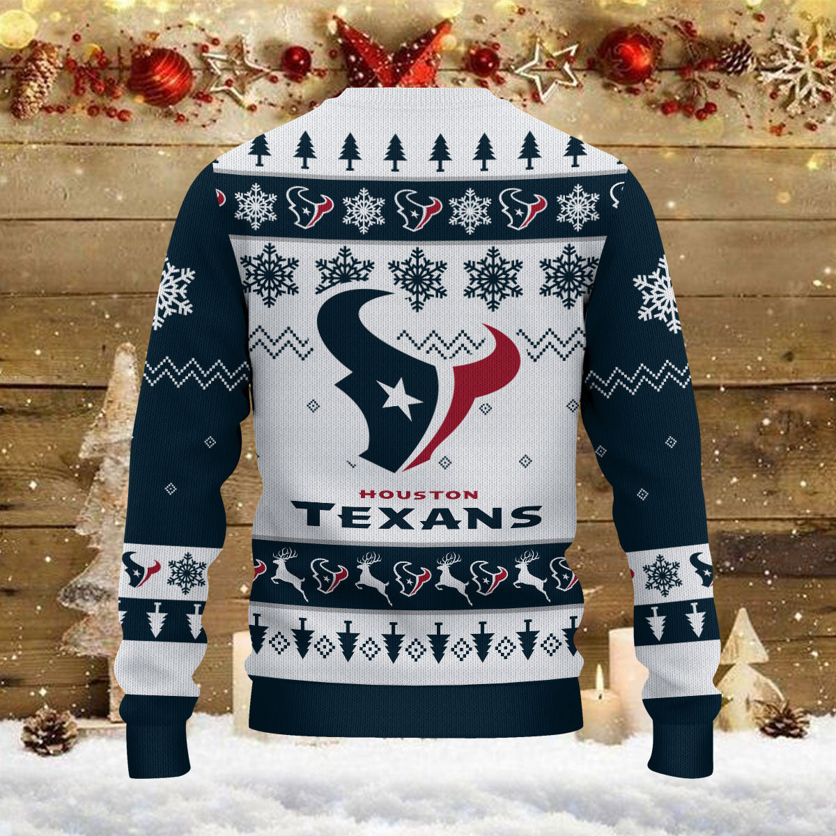 Houston Texans Ugly Sweater - Christmas Gift 1013