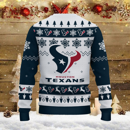 Houston Texans Ugly Sweater - Christmas Gift 1013
