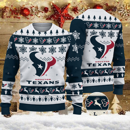 Houston Texans Ugly Sweater - Christmas Gift 1013