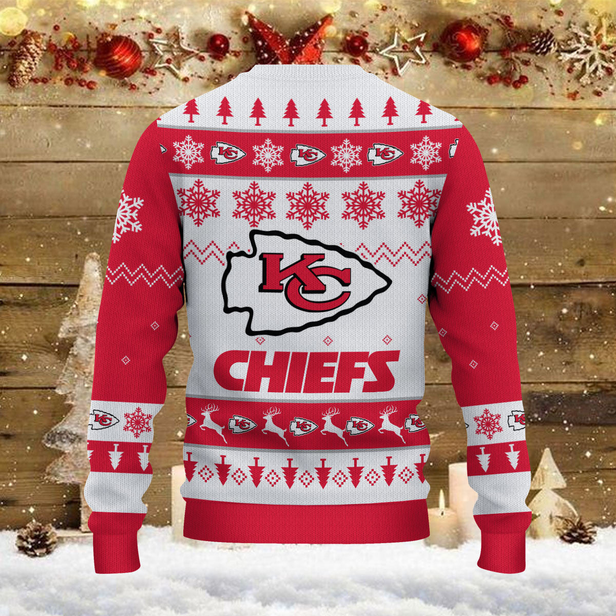 Kansas City Chiefs Ugly Sweater - Christmas Gift 1016