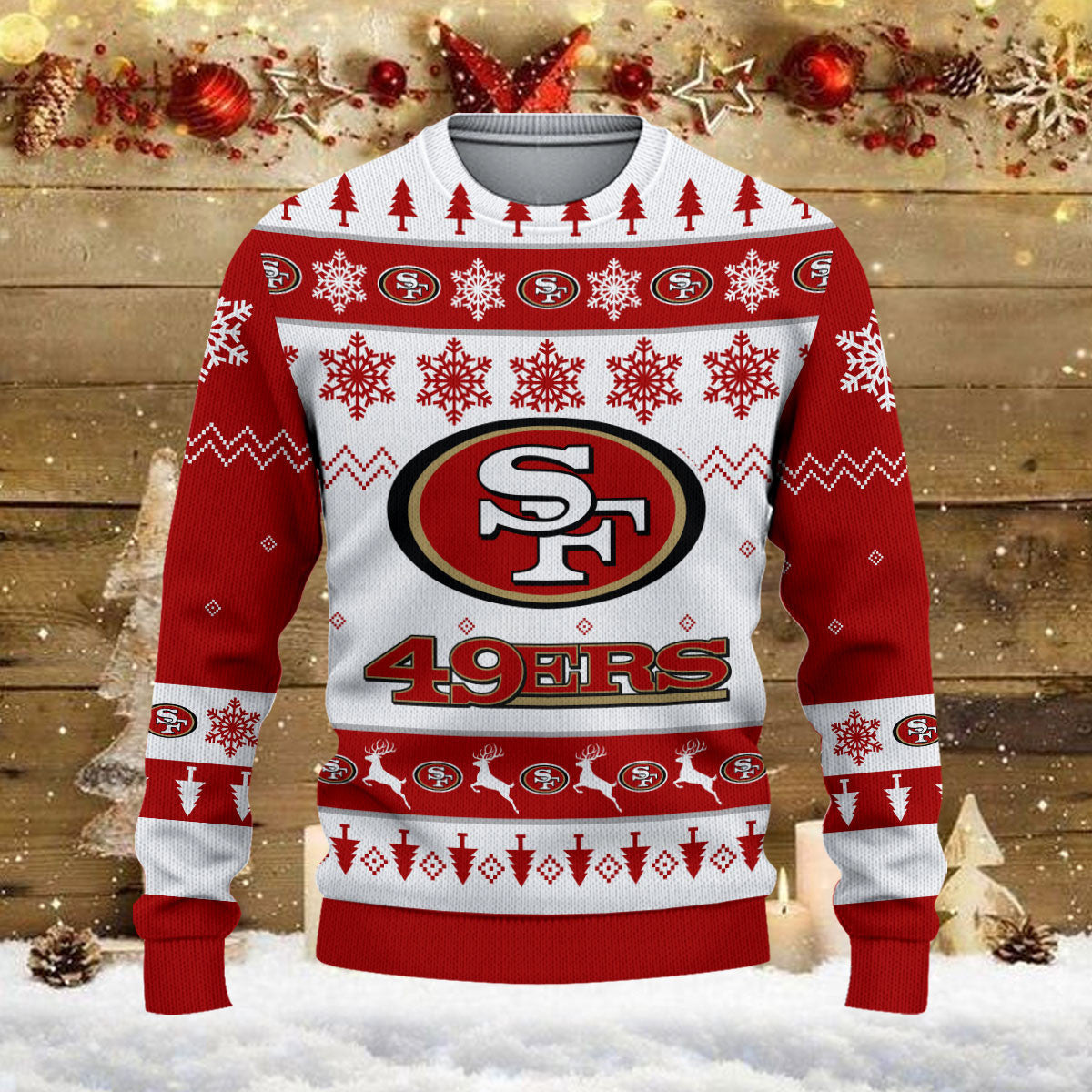 San Francisco 49ers Ugly Sweater - Christmas Gift 1028