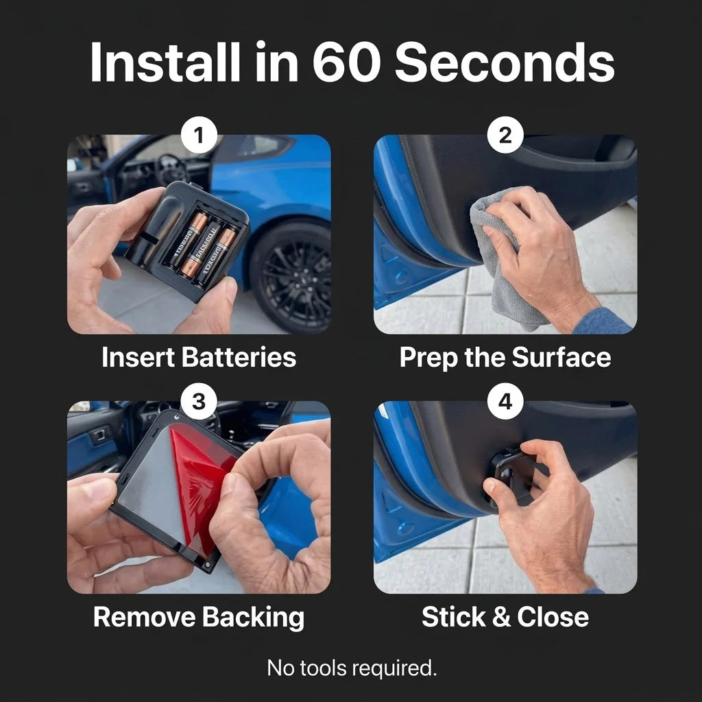 Baseball Car Door Projector Lights