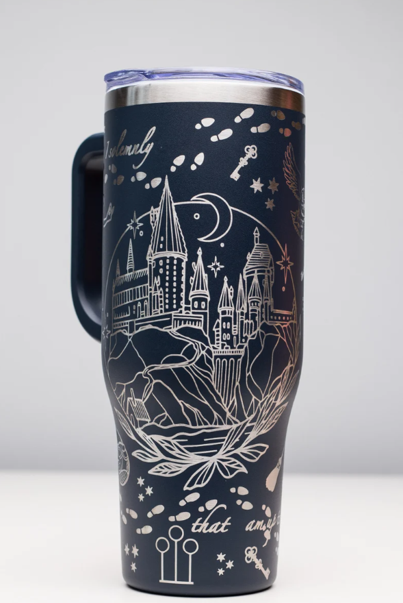 HP Wizard Engraved 40oz Tumbler- DTT06