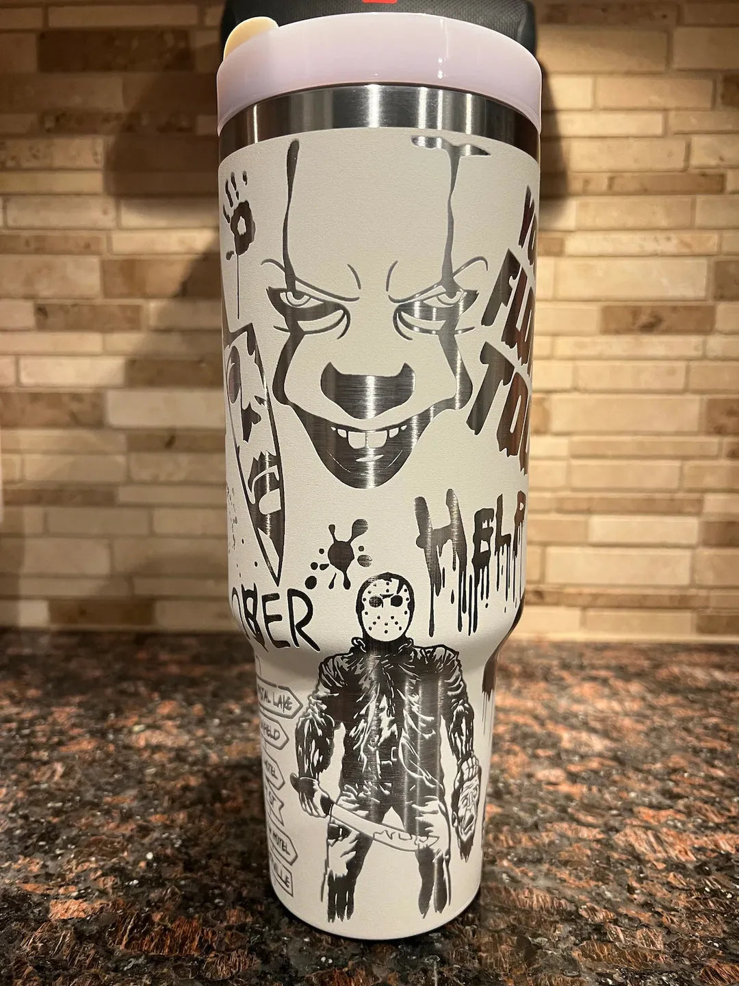 Horror Lover 40oz Tumbler - Engraved TW64