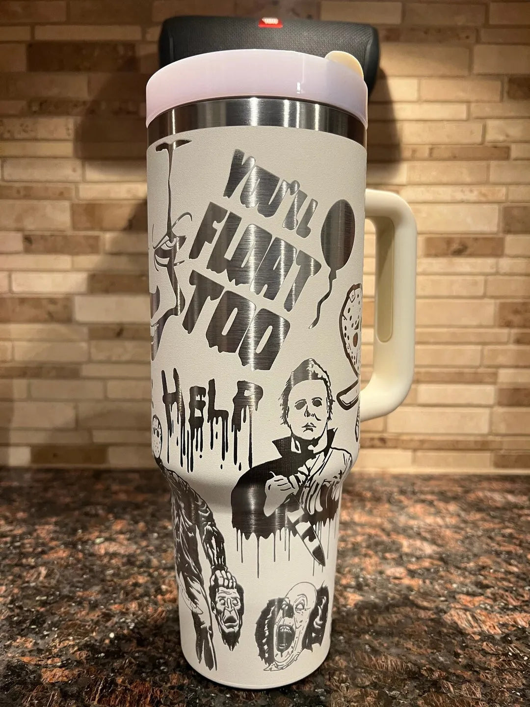 Horror Lover 40oz Tumbler - Engraved TW64